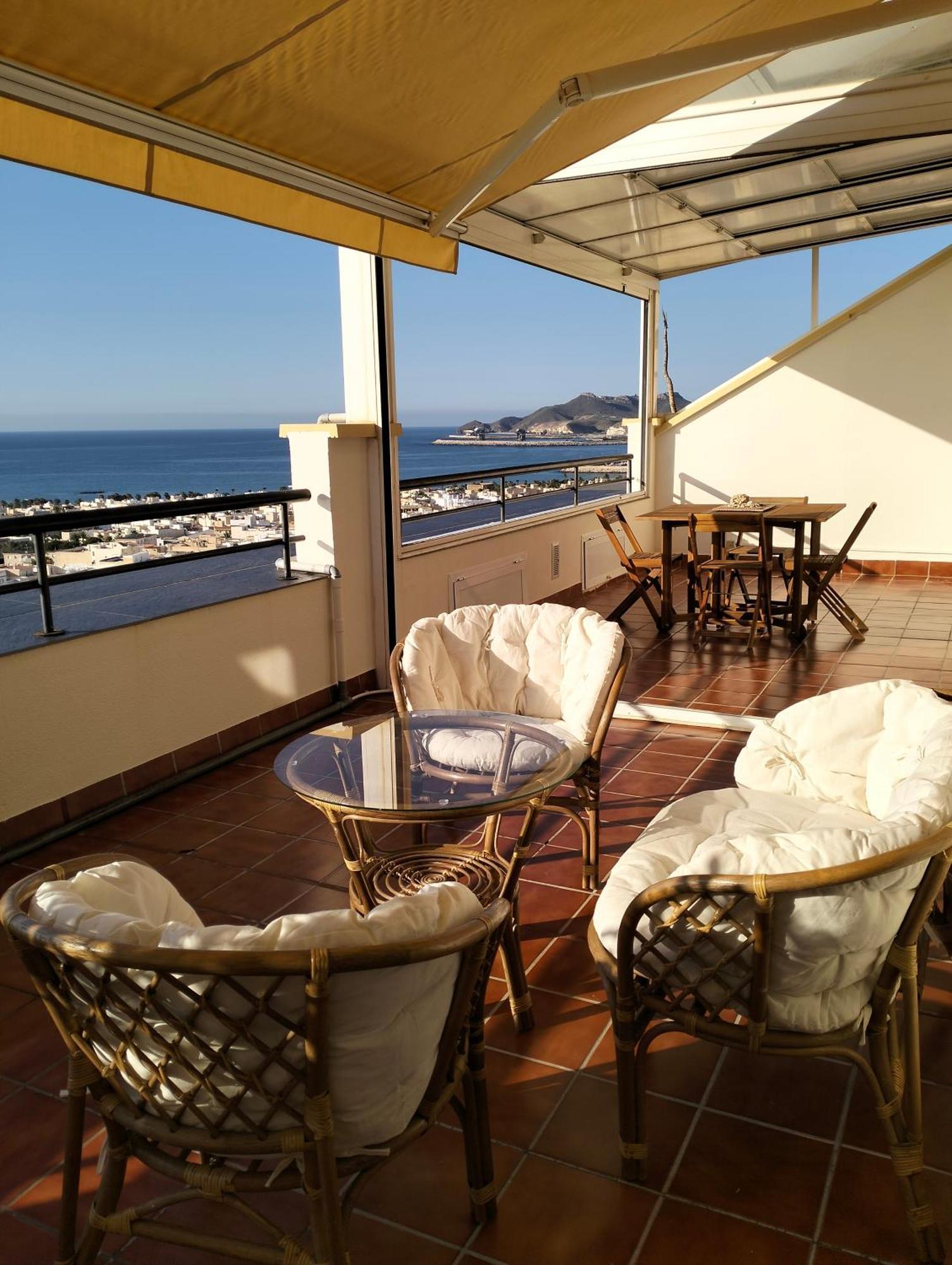 Fabuloso Atico Con Vistas Al Mar Carboneras Exterior foto