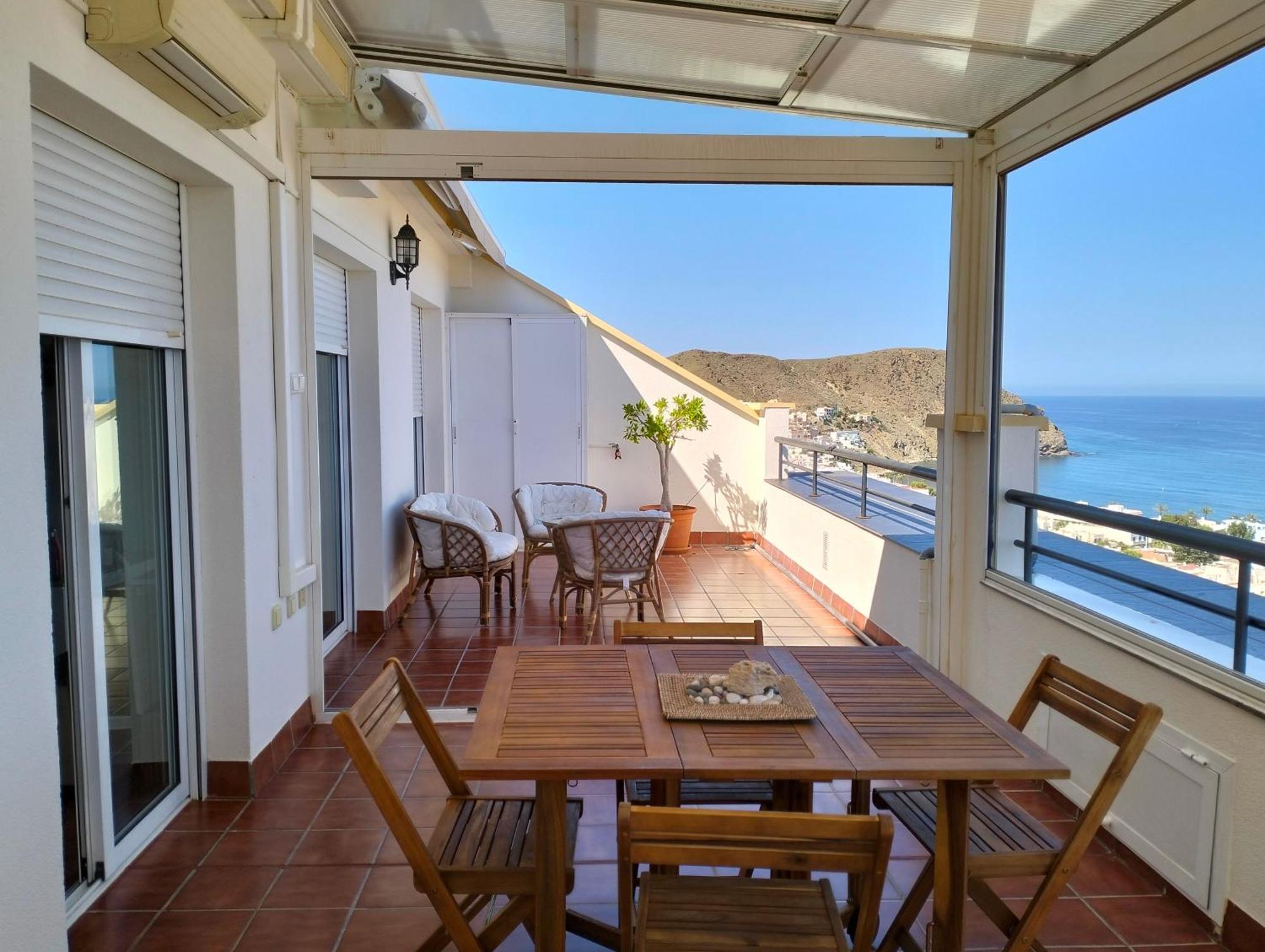 Fabuloso Atico Con Vistas Al Mar Carboneras Exterior foto