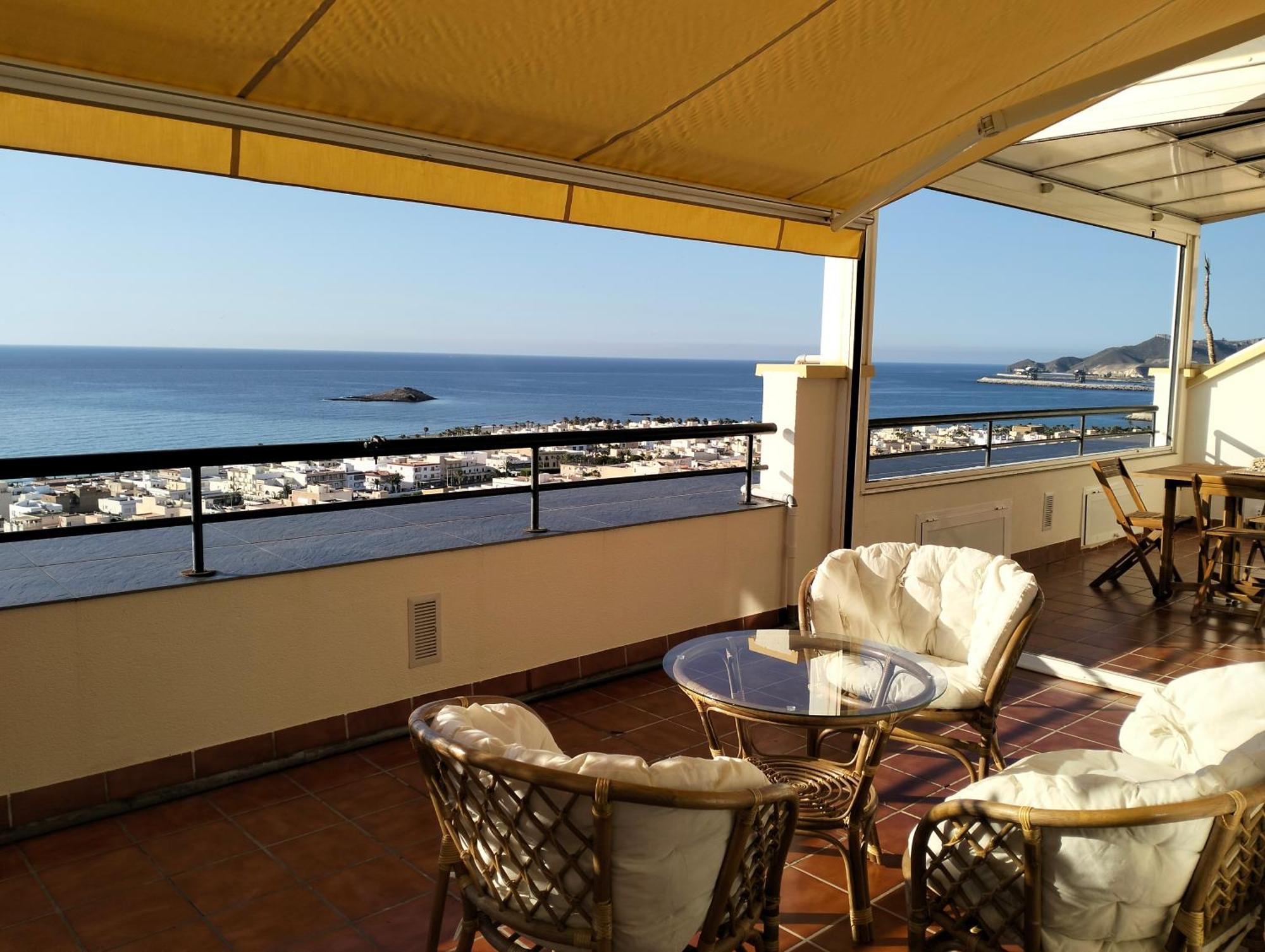Fabuloso Atico Con Vistas Al Mar Carboneras Exterior foto