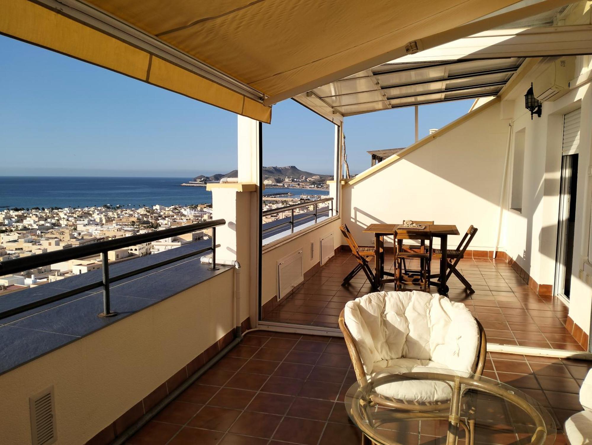Fabuloso Atico Con Vistas Al Mar Carboneras Exterior foto